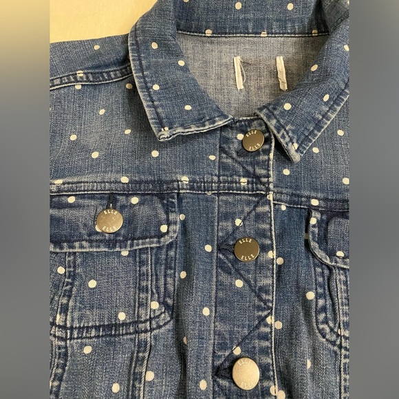 Elle polka dot denim jacket - Picture 3 of 12